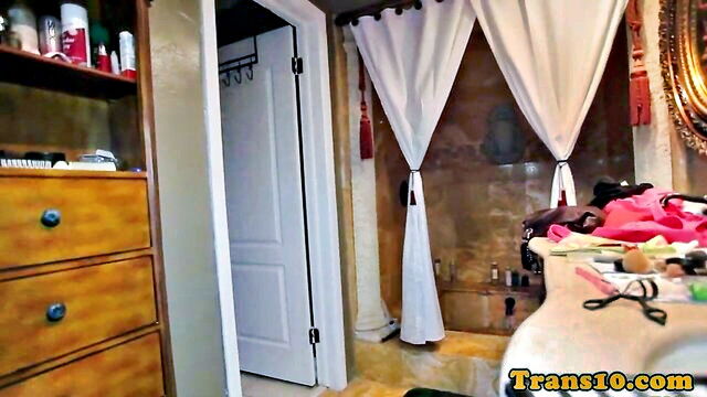 lingerie, transsexuals, high heels - bbw doggystyle video