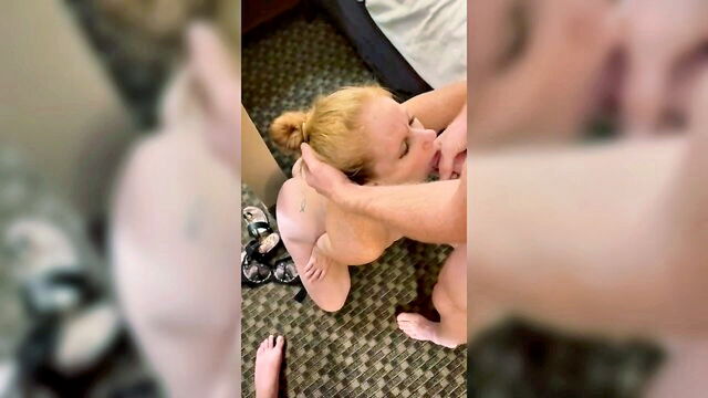 blowjob, amateur, cumshot - free amateur wife blowjob video