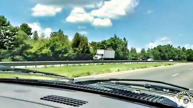 highway, girlfriend, topless - topless driving hot girl