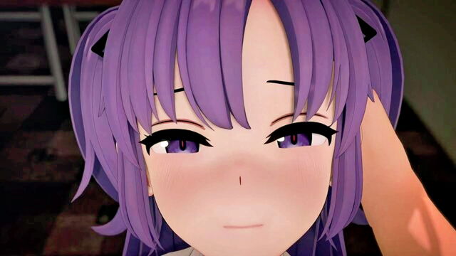 visual novel, kena (bridge of spirits), wolf link (zelda) - blowjob with yuuka