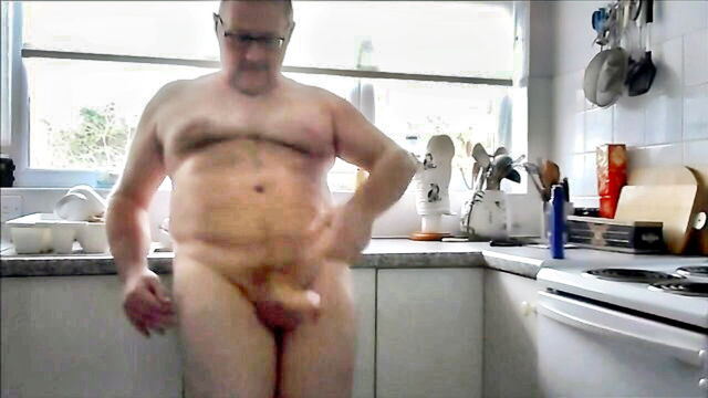 daddy, kitchen, gay mature - kitchen daddy gay