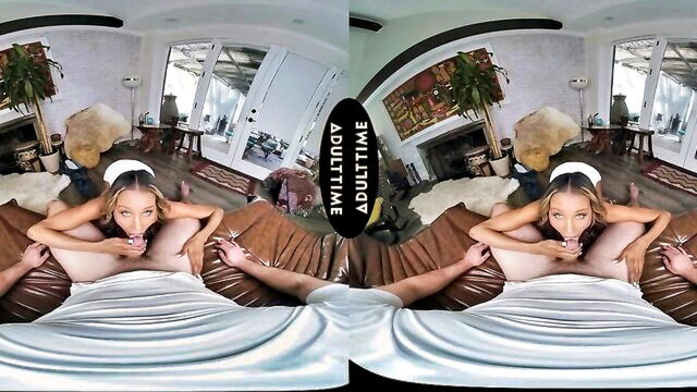 pov, milf, virtual reality - kylie le beau vr blowjob