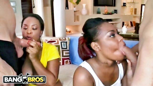 living room orgy porn