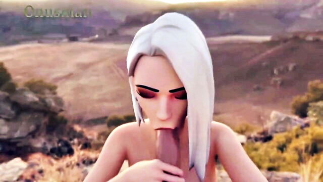 compilation, anal sex, big tits - hot ashe 3d anime
