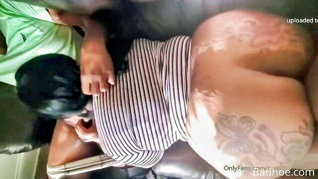 blowjob, ebony, head - shooshtime double team