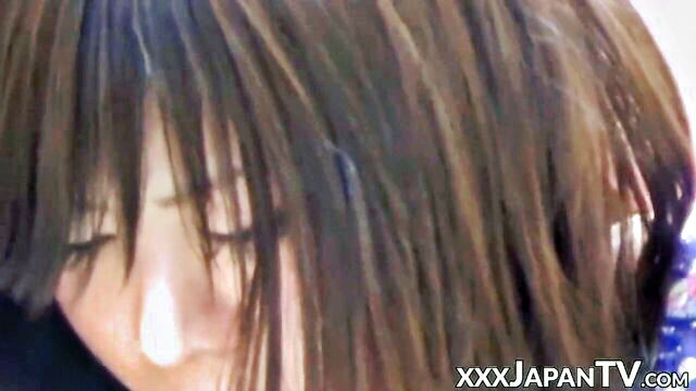 rough outdoor sex with japanese beauty