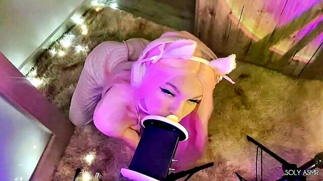 asmr, solo, amateur - sensual solo asmr with small boobd cutie