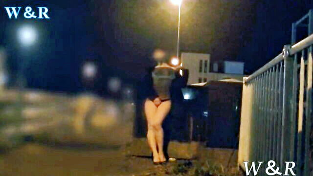 outside, masturbate, public - roadside masturbation sexy girl