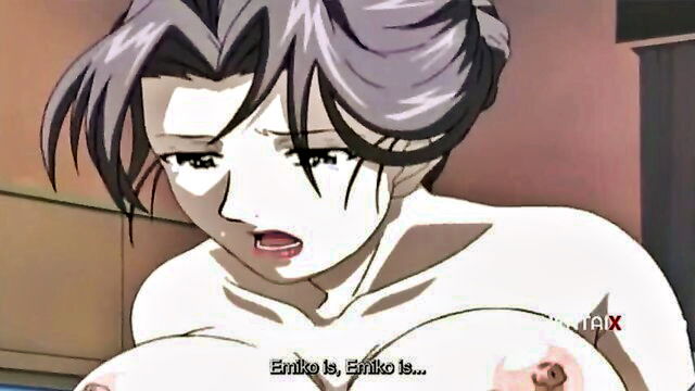 step mom and step son caught : Hentaix99