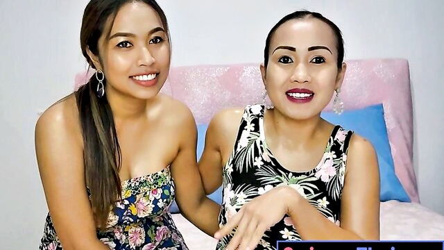lesbians, lesbian, lesbian sex - thai lesbian strapon sex