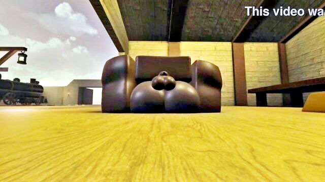 ebony, natural tits, ass - roblox porn big ass