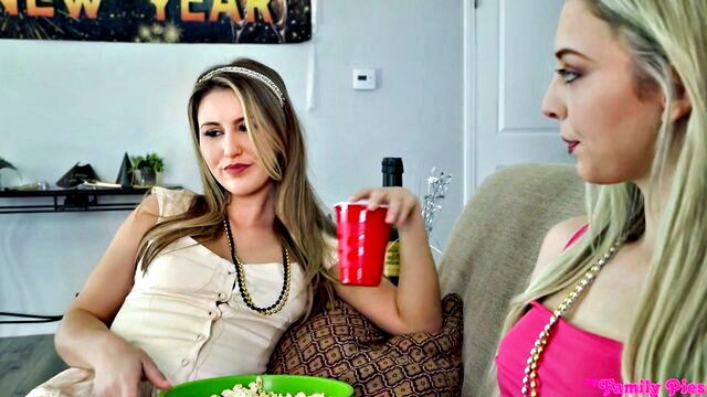 lily larimar, paige owens - paige owens teasing video