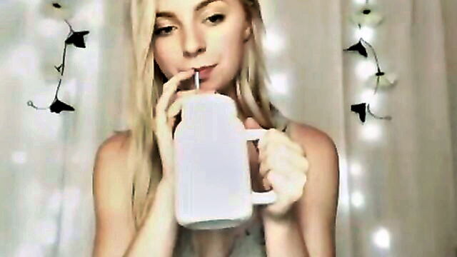 blonde, teasing, clothed - lillexie striptease tease