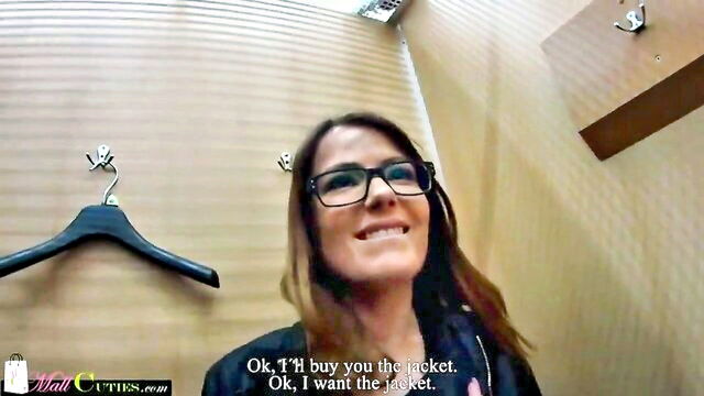 amateur, masturbate, teen - public nonsense with shy mall girl