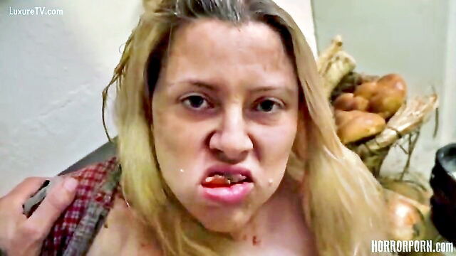 bbw, horror porn, food play - horror porn 47 bbw