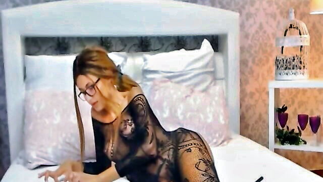 babe, dildo, solo - light-haired honey solo spectacle