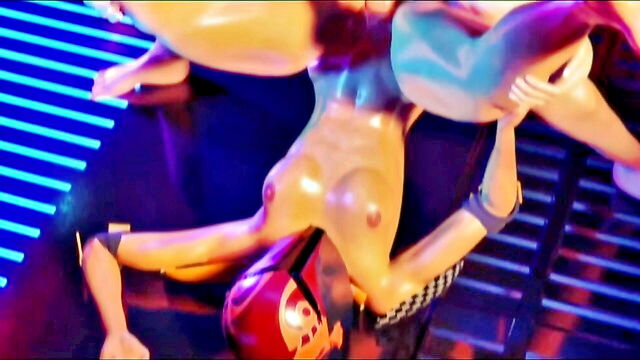 breast slap, inverted nipples, carmine (pokemon) - ahoska tano star wars