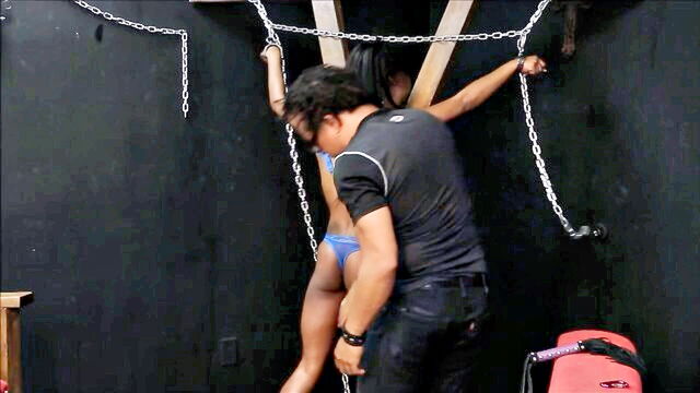 black slave, black, slave - black bondage with ebony slave