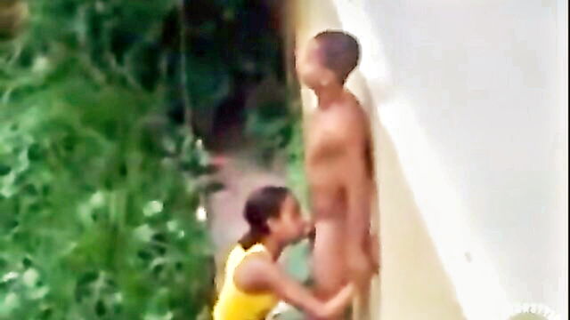 sex, outdoor, voyeur - skillful outdoor voyeur sex