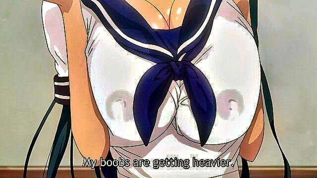 hentai, big tits, creampie - shu uchiyamas wild ride with a big dick and deep throat skills