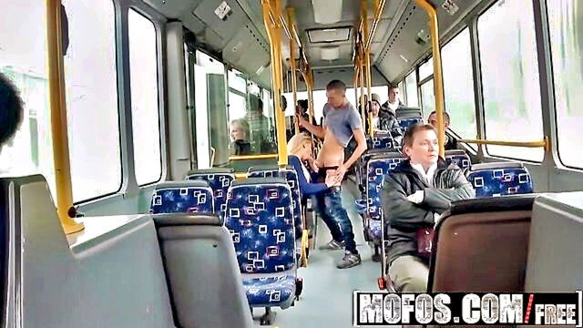 Lindsey Olsen - russian teen lindsey olsen gets her ass pounded on a public bus Mofos