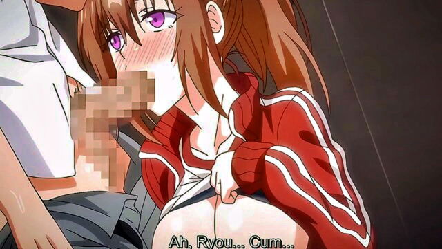 kissing, student, public sex - hentai teens storage room sex