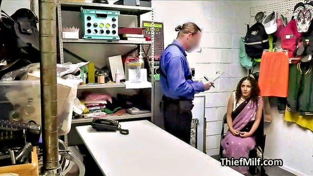 indian, interracial, exotic - indian housewife busted for theft
