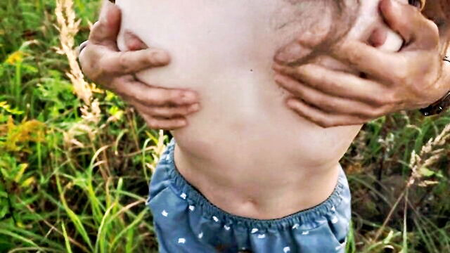 rough ass fuck in forest