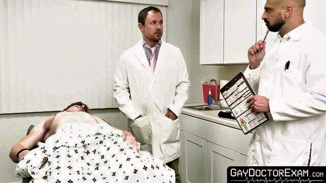 anal sex, hardcore, gaydoctorexam - doctor’s examine max lorde