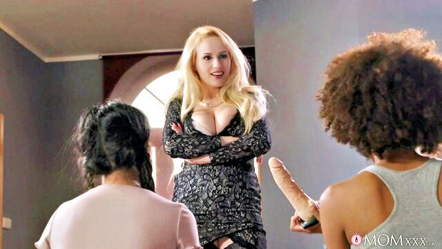 Angel Wicky, Luna Corazon - lesbian babysitter xxx