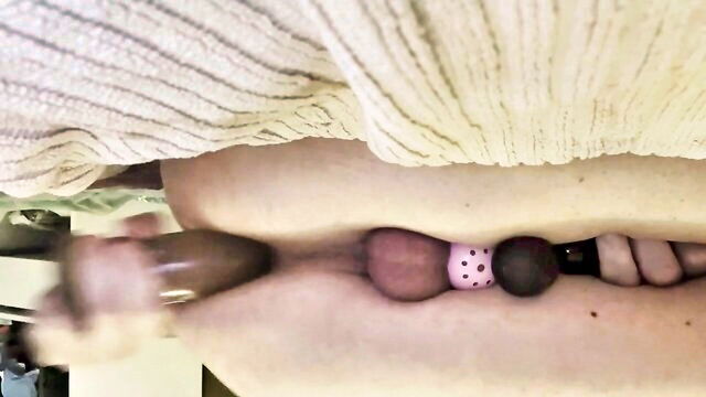 transsexuals, vibrator, anal - chastity sissygasm hd sissy