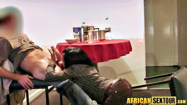 ebony, black, african - black teen gets banged hard