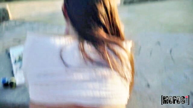 big dick, amateur, average body - gorgeous teen pov sex