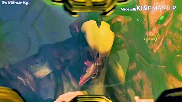 all tags, doom, female monster - doom female monsters cock