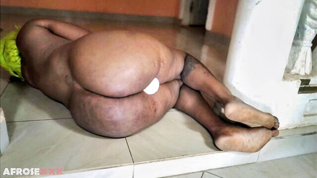 bbw, mom, african - afro mommy dildo video