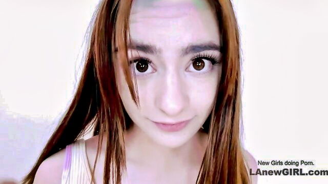 young, girlongirl, strapon - teen school casting lesbian