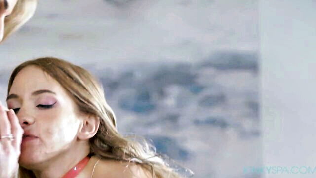 khloe kapri, kayla paige - cute girls lesbian massage