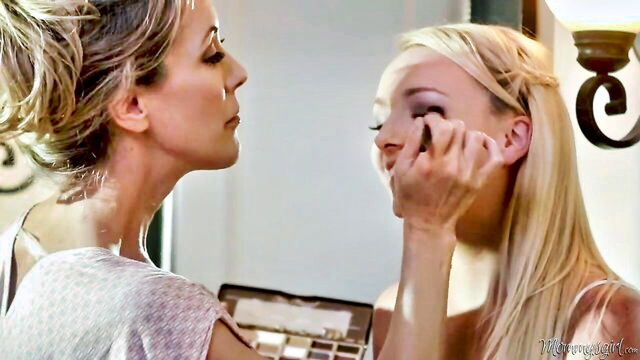 carmen callaway, blonde lesbians, blonde lesbian - blonde lesbo sex with carmen and brandi