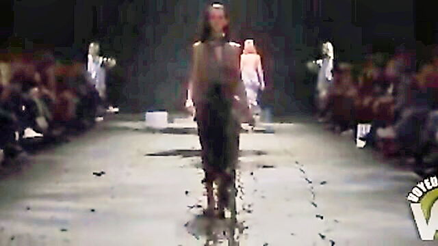 water, breasts, crotches - upskirt fashion show