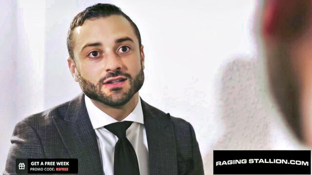 bearded men, muscle hunk, ragingstallion - realtor fucks hr man