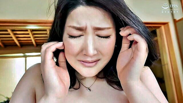 asian, japanese, big tits - asian beauty annas intense creampie ride