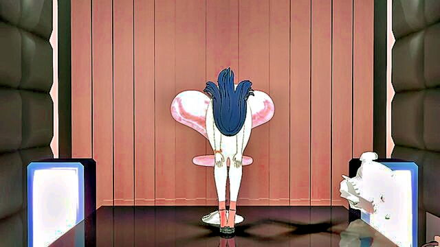 solo, handjob, anime 3d - amateur anime girl gives solo handjob