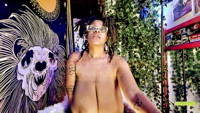 big tits, fetish, ebony - spit on boobs porn