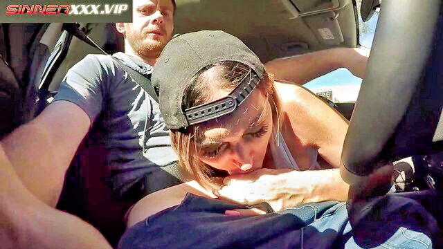 blowjob, hardcore, car - aubsy black hand job