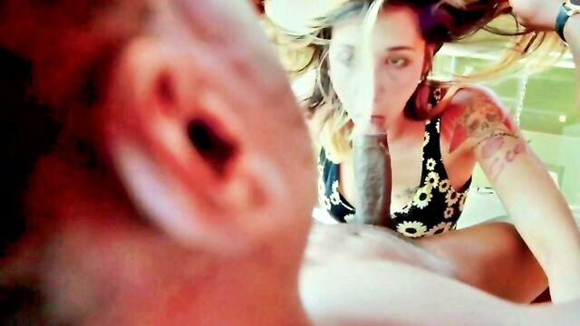 blowjob, big dick, cumshot - gorgeous teen sex