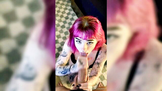 pink hair, pink, lems7 - pink hair bj lems7