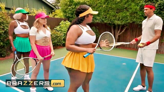 baby gemini, jayla page, anna claire - bratterz tennis practice porn