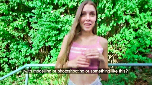 publicagent college girl creampie