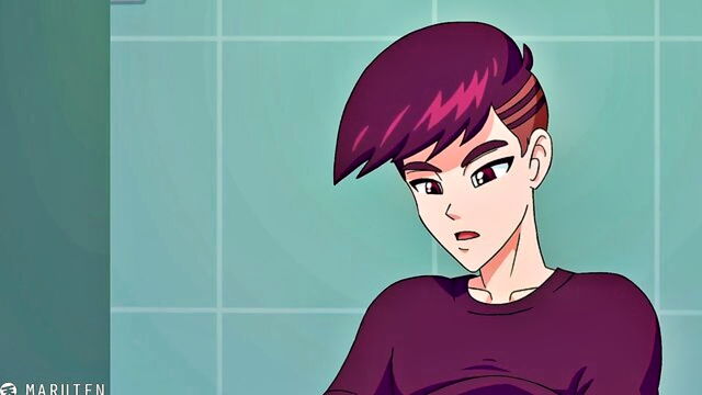 Maruten20 - cartoon college cumshot