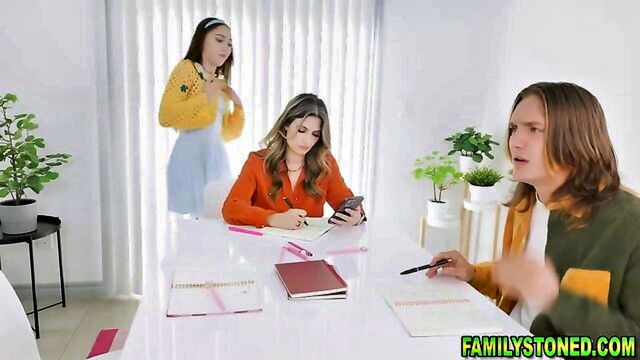 mia river - stepsister mia river blowjob